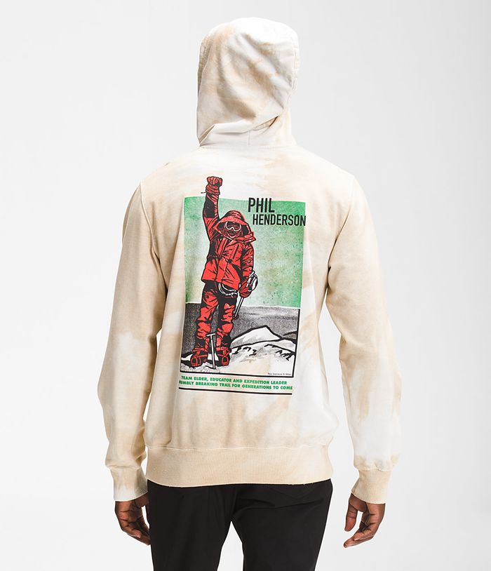 The North Face Mens Hoodie BHM Pullover 154UMIBWC - White